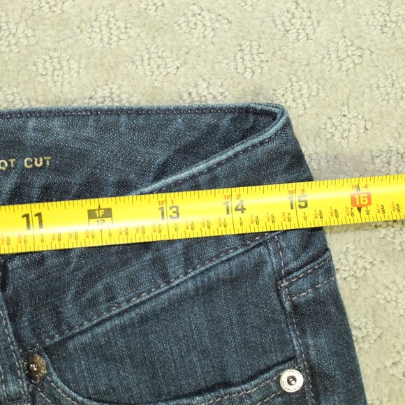 Express Stella Bootcut Regular Fit Low Rise Boot Cut Jeans Women's Size 4L 28x32 - Picture 6 of 8